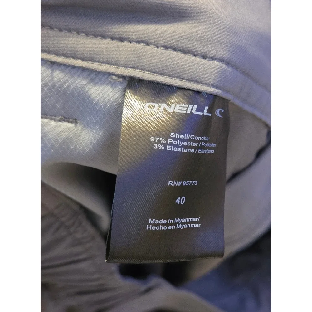 O'Neill‎ Hybrid Chino Shorts Men's Size 40 Gray